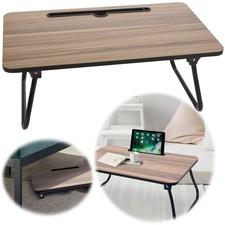 Holz Laptoptisch Betttablett 53x30cm 4 Füsse...