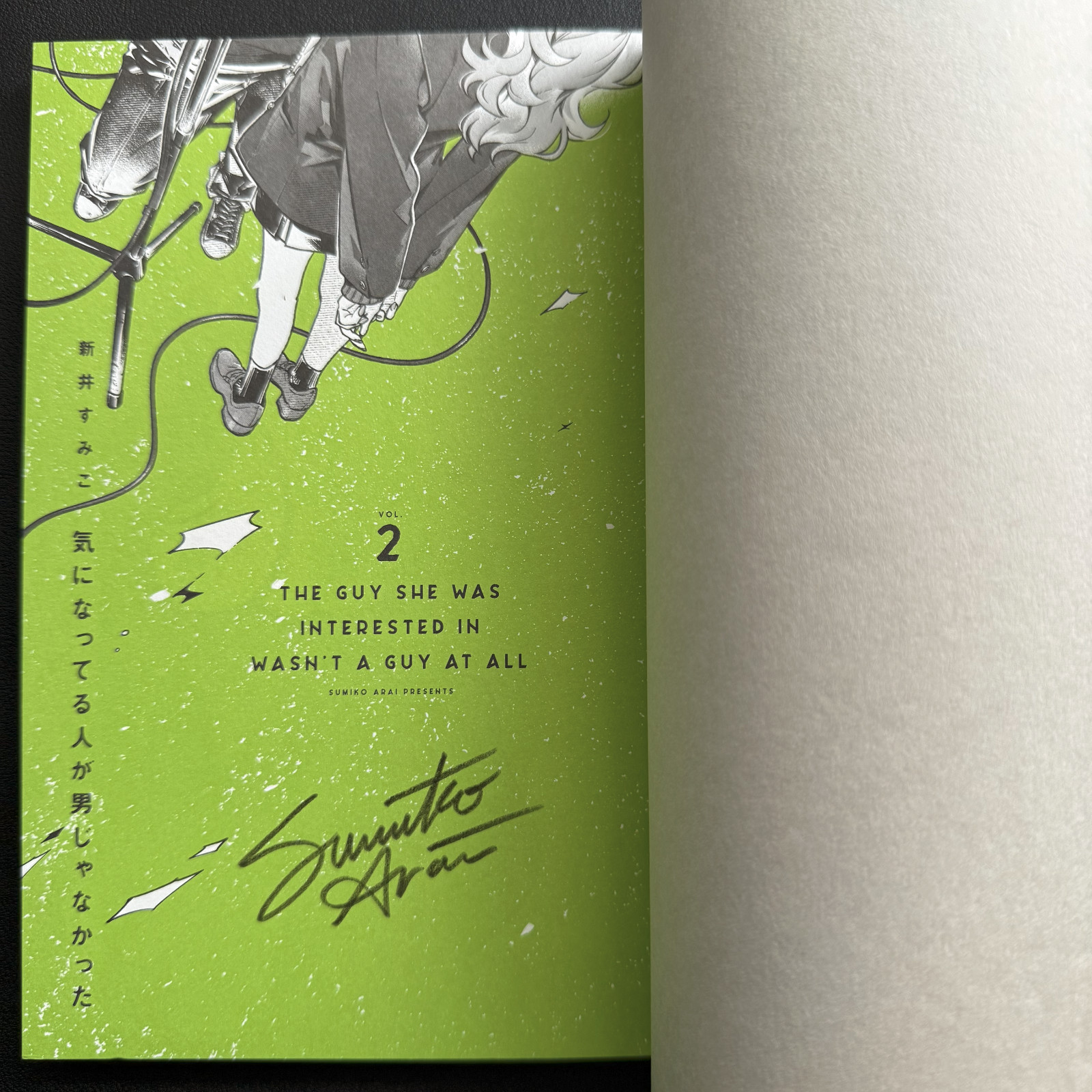 [SIGNED] The Guy She Was Interested in Wasn't a Guy at All Vol. 2 /GL/Yuri Manga