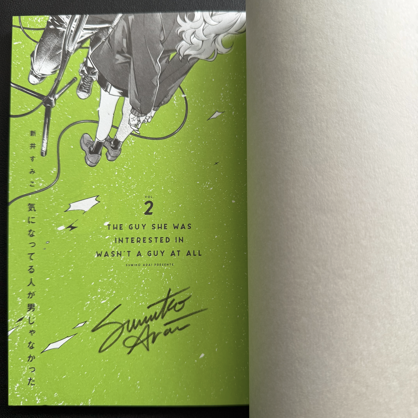 [SIGNED] The Guy She Was Interested in Wasn't a Guy at All Vol. 2 /GL/Yuri Manga