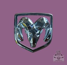 Dodge Oem Ram Head Chrome Plastic 2.5 Emblem Badge Logo Nameplate Name Plate Dodge Oem Ram Head Chrome Plastic 2.5 Emblem Badge Logo Nameplate Name Plate