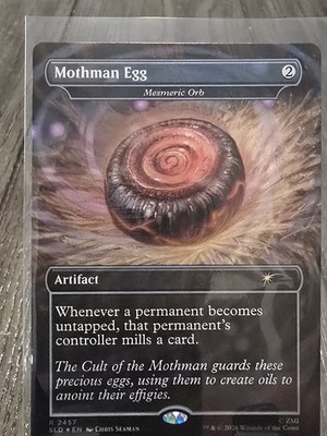 Mothman Egg - Mesmeric Orb Secret Lair Drop Foil