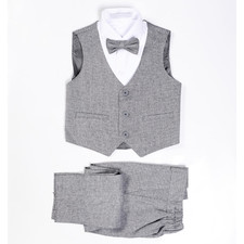 Boys' 4-Piece Formal Suit Set - CHANNIE