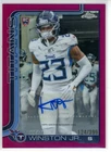 2025 Topps Signature Kevin Winston Jr. Red (RAW)