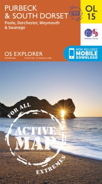 Purbeck & South Dorset, Poole, Dorchester, Weymouth & Swanage by Ordnance Survey
