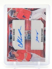 MIKEY ROMERO ROMAN ANTHONY 2023 LEAF METAL DUAL AUTO #DA-22 /1 BASEBALL Q3668
