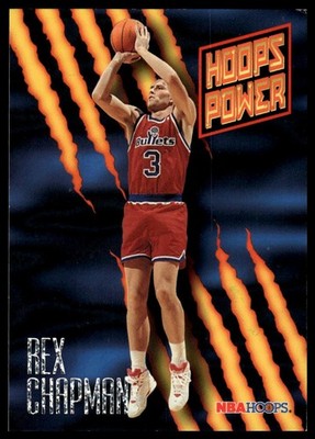 1994-95 Hoops #PR-53 Rex Chapman Hoops Power (Stat Power Ratings)