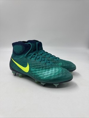 Nike Magista Obra 2 SG Pro Soccer Cleats Green 844596-376 Men s Sizes 7.5-9