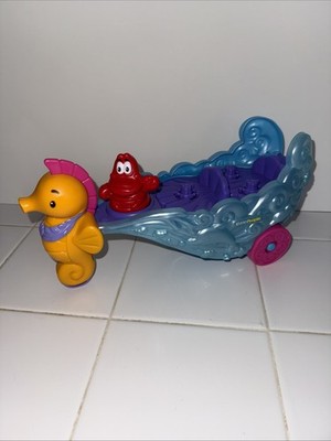 Disney Little People The Little Mermaid Ariel Disney Princess Ariel  Light-Up Sea Carriage Little People Musical Vehicle main image 0