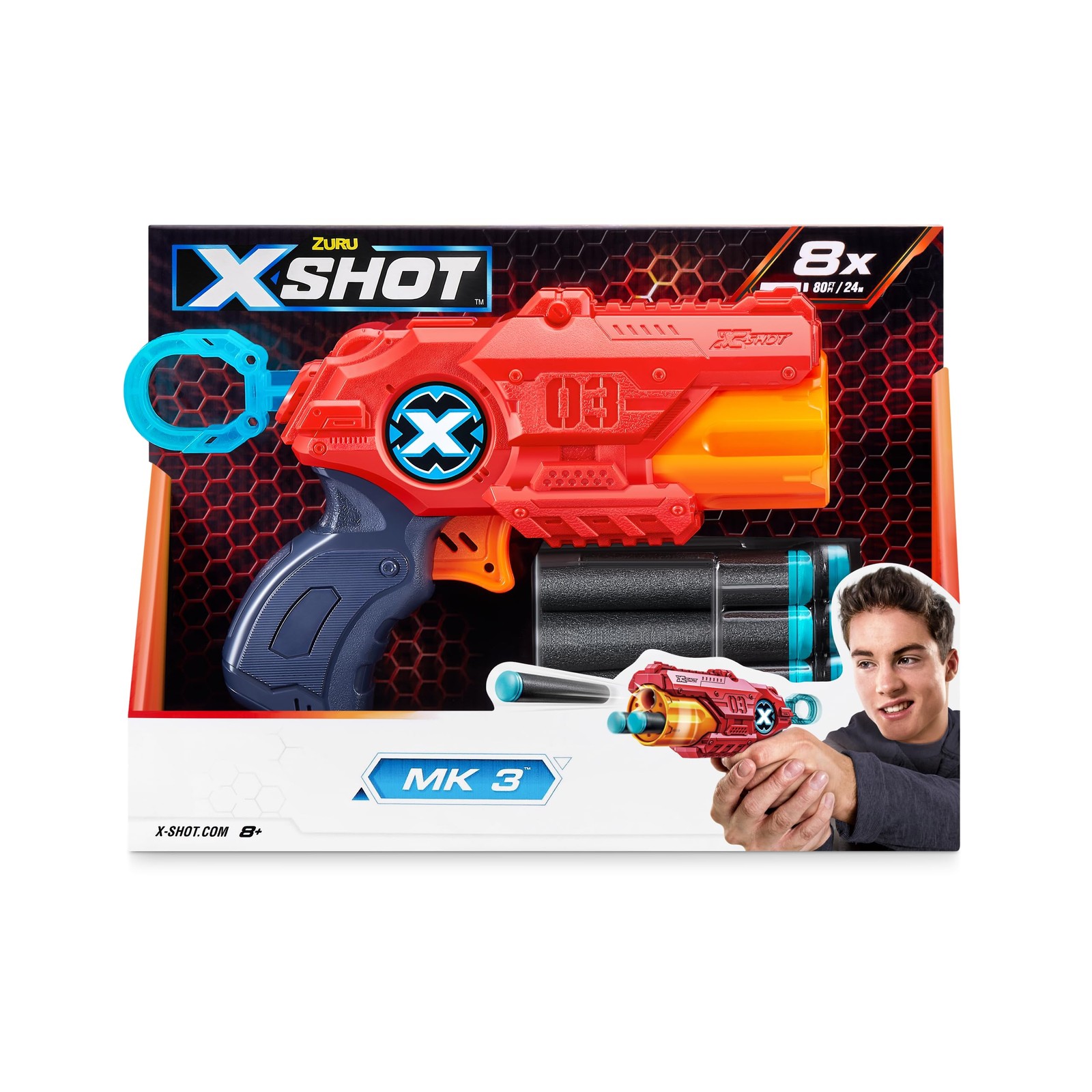 Бластер X-Shot Excel MK 3 (8 стрел) van ZURU