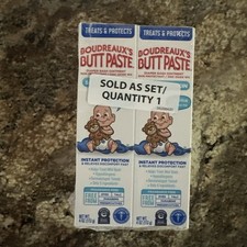 Boudreaux's Butt Paste Diaper Rash Ointment for Sensitive Skin 4 oz 2 Count