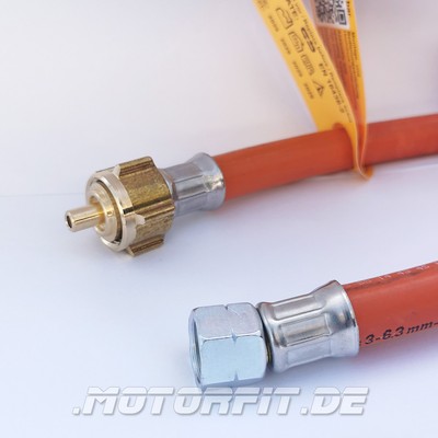 GOK Hochdruck-Schlauchleitung KLF x G3/8 LH-ÜM Umfüllschlauch 400 mm
