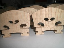 4 PCs VIOLA Bridge Aged European Maple Bridges 46mm or 48mm or 50mm