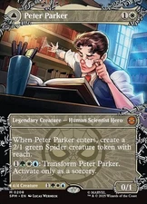 Peter Parker M Borderless Regular #208 | SPM Marvel's Spider-Man | MTG