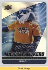 2025-26 Upper Deck MVP Mascot Stickers Gnash #MS-15 READ 1s2y