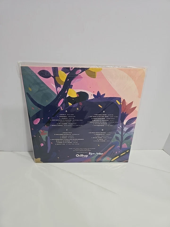 Chillhop Essentials Spring 2020 Various Limited #594 of 2K Purple Vinyl (2LP) - Image 2 of 4