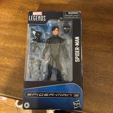Hasbro Marvel Legends Spider-Man 3 Symbiote Black Suit 6" Figure new unopened