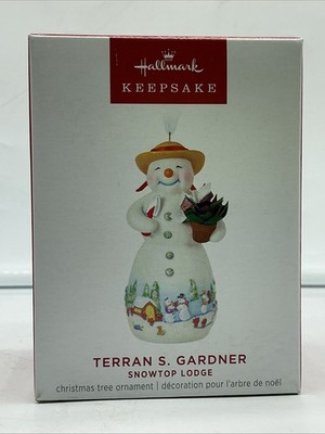 Hallmark Terran S Gardner Snowtop Lodge Keepsake Ornament 2023 - FREE SHIPPING