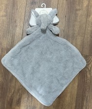New So Dreamy Grey Elephant Baby Security Blanket Lovey SL Home Fashions