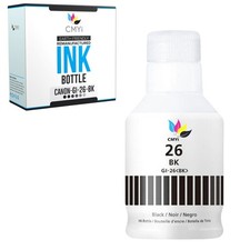 CMYi 1-Pack Compatible Canon 26 Black Ink Bottle for MAXIFY GX3020 GX4020 GX5020