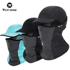 Cycling Mask Summer UV Protection Balaclava Glasses Face Breathable