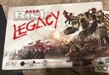 RISK Legacy Board Game Hasboro Wizards 100% Complete Open Box
