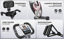 Fitness Exercise Bike Indoor Cycling Stationary Bicycle Home Cardio Workout Bike 11