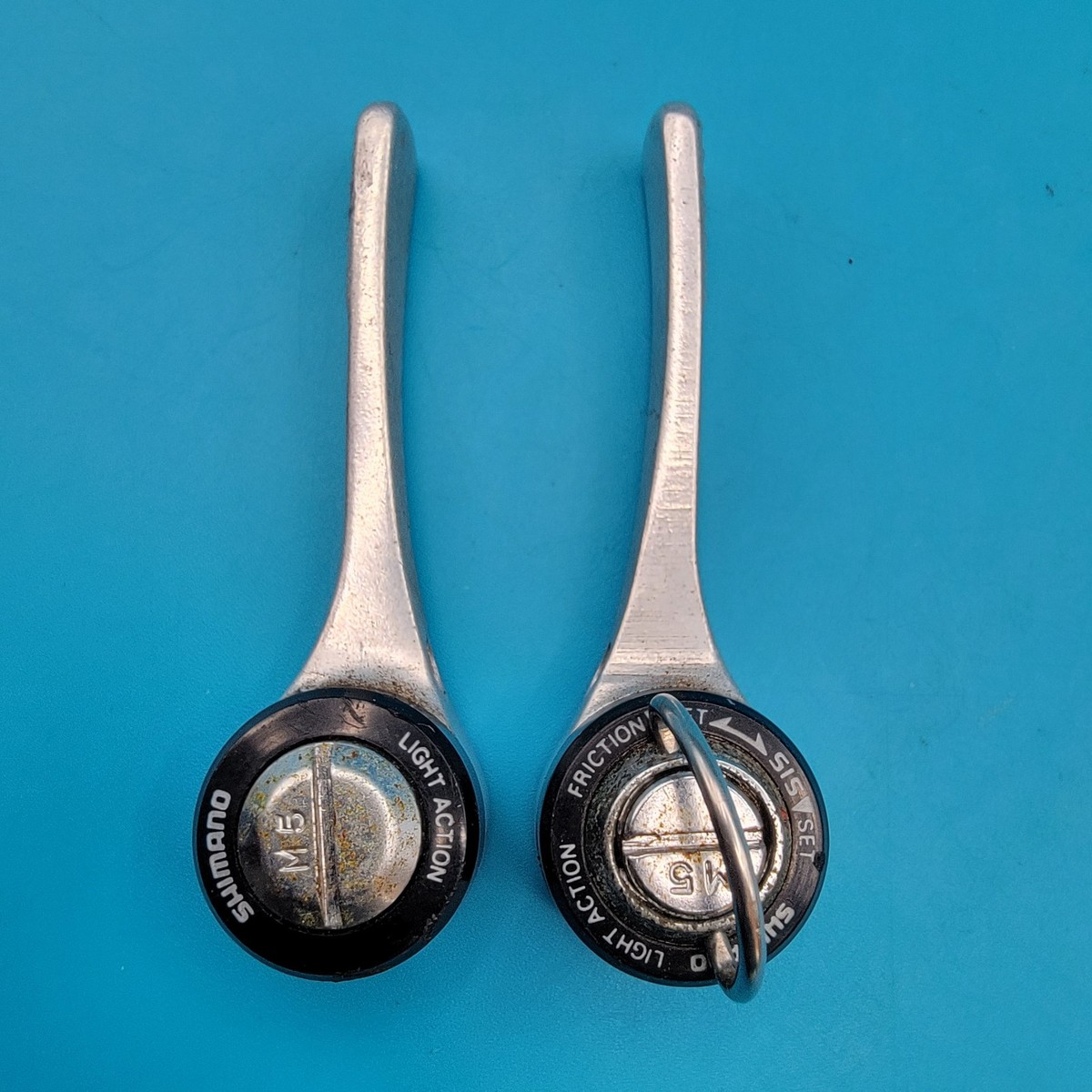 SHIMANO LIGHT ACTION SL-S434 Down Tube SHIFTERS SIS 6 vitesses SHIMANO LIGHT ACTION SL-S434 Down Tube SHIFTERS SIS 6 vitesses