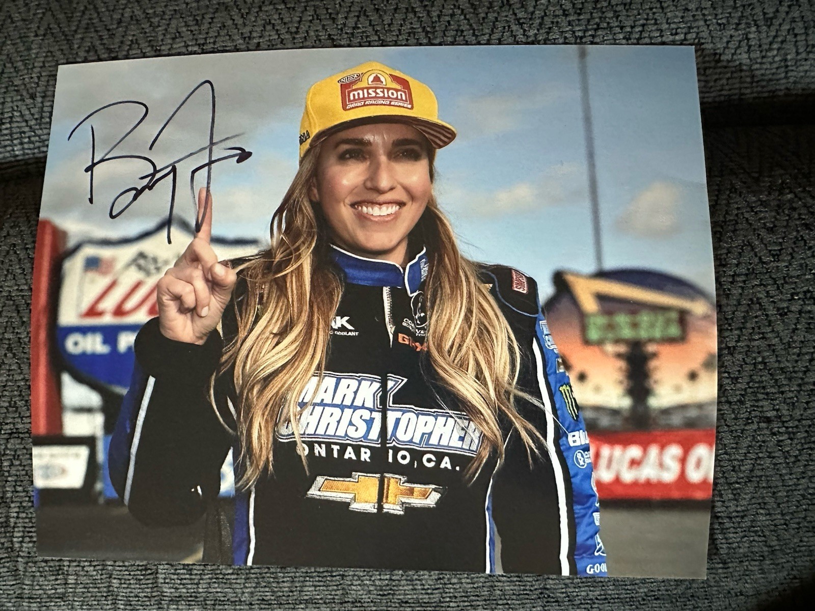 Brittany Force Signed 8 X 10 Photo Nhra Top Fuel Autographed | eBay