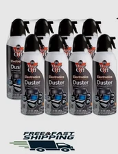 Falcon Dust-Off Compressed Gas Duster 10 oz. 4 Or 8 Pack – Electronics Cleaner.