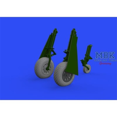 EDUARD ED648511 P-51D Mustang wheels diamond tread 2 1/48