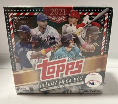 2021 Topps Baseball Factory Sealed Holiday Mega Box 1 Relic or Auto Relic - BB65
