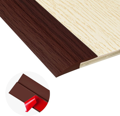 20Ft Carpet Floor Transition Strip, Self Adhesive Floor Edging Trim Strip, PVC T