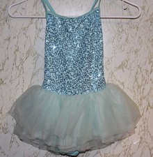 Blue Leotard/Tutu Tulle Skirt sm. child little Stars