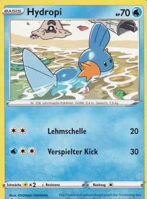 Hydropi 062/264 Fusions Angriff Pokemon Karte Deutsch