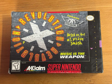 Revolution X (Super Nintendo Entertainment System, 1995) for sale