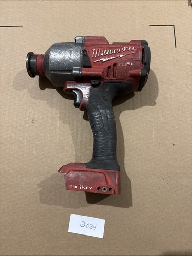 Used Milwaukee 2865-20 M18 FUEL Brushless Cordless 7/16" Hex Impact Wrench 3034