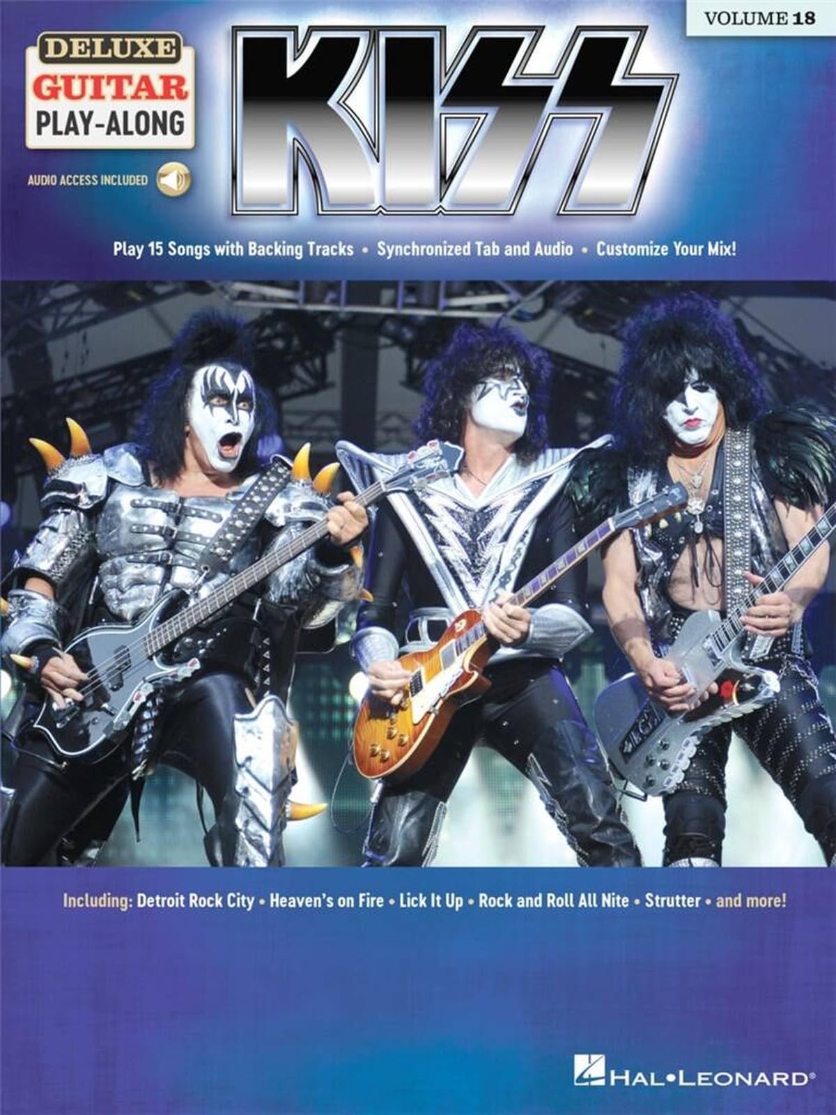 Kiss Deluxe Guitar Play-Along Volume 18 - Image 6