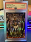 2024 Panini Select Caleb Williams Black & Red Shock Prizm Rookie RC PSA 10 GEM