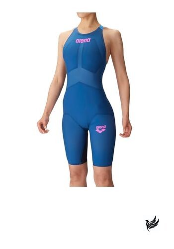 Arena AQUAFORCE STORM CP Women's Swimsuit DxBlue DBLU Size SS - Picture 1 of 3