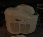 Lello Gelato Compressor Ice Cream Maker 1 Qt White Timer Clear Lid 120V