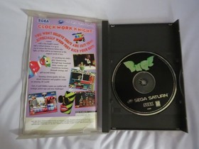 Bug! Sega Saturn CIB Complete W Manual Tested Working Condition