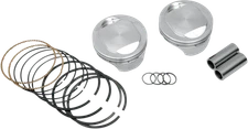 KB Performance Hypereutectic Piston Kit (103ci., Flat Top) - Standard Bore 3....