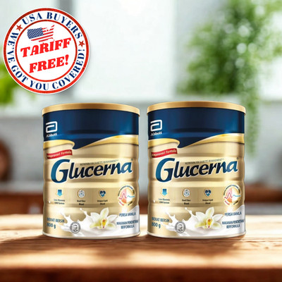 2 X 800g Glucerna Triple Care Diabetic Milk Powder Vanilla Fast Ship EXP 8/2026