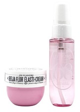 Sol De Janeiro CHEIROSA 68 Perfume Mist, BEIJA FLOR Elasti-Cream Travel Gift Set