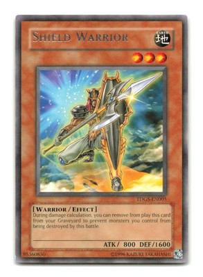 Shield Warrior - TDGS-EN005 Rare - YuGiOh-LP