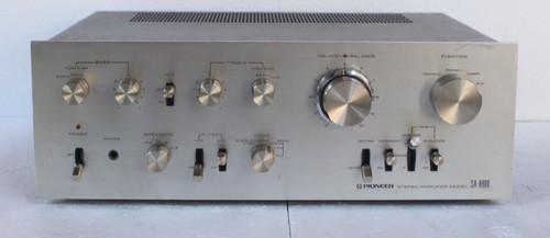 Pioneer SA -8800 Stereo Integrated Amplifier Vintage Audio Silver Japan