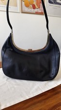 Plinio Visonà Vintage Leder Handtasche / 90s...