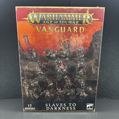 New In Box Warhammer AoS Slaves to Darkness: Vanguard Box (OOP, Sealed)