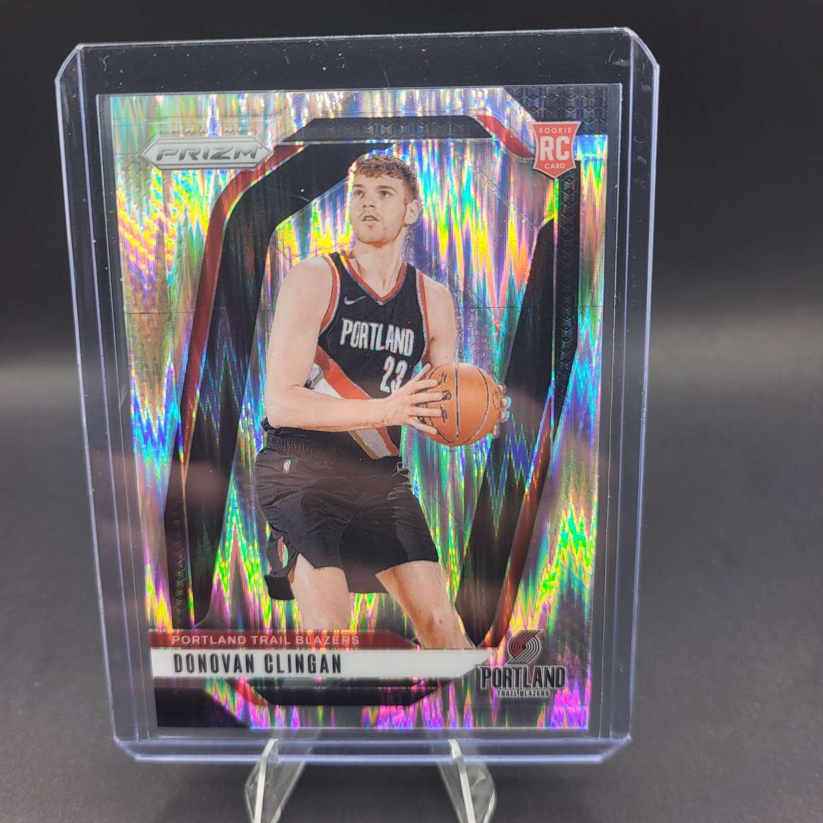 2024-25 Panini Prizm - Donovan Clingan #221 Skewed Prizm /249 (RC)