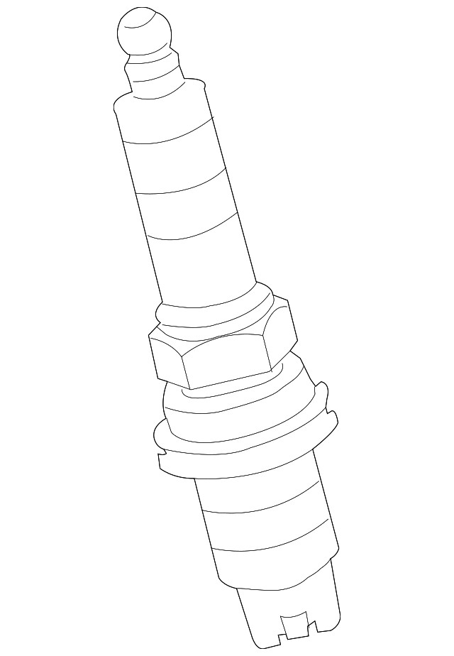 Genuine Toyota Spark Plug 90919-01233